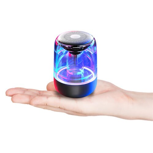 Portable Speakers Bluetooth Column Powerful Bass Radio with Variable Color LED Light - Image 2